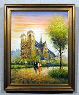 х/м «Собор Парижской Богоматери» 52,3х41,5
(рамка деревянная, установка)
