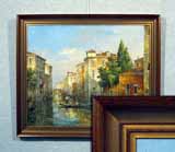 х/м «Венеция» 50,5х60,5
(рамка,установка, подрамник,натяжка)
