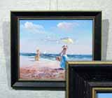 Х/М «Дамы на пляже» 21,3х25,9
(рамка,установка)
