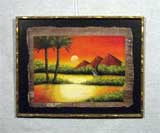 Папирус «Пирамиды» 31х42
(рамка деревянная, стекло антибликовое, оргалит, установка в раму, паспарту, приклейка на двухсторонний скотч)
