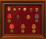 Оформление в раму орденов